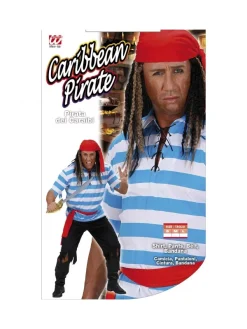 WIDMANN Déguisement Pirate Des Caraïbes Homme (chemise, Pantalon, Ceinture, Bandana) -Robes D'Halloween Soldes Boutique deguisement pirate des caraibes homme chemise pantalon ceinture bandana 4