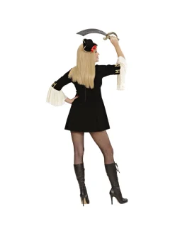 WIDMANN Déguisement Pirate Femme,(robe Avec Veste, Petit Tricorne) 5 WIDMANN Déguisement Pirate Femme,(robe Avec Veste, Petit Tricorne) -Robes D'Halloween Soldes Boutique deguisement pirate femmerobe avec veste petit tricorne 1