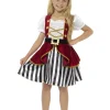 Smiffys Déguisement Pirate Fille (robe Et Serre-tête Tricorne) 1 Smiffys Déguisement Pirate Fille (robe Et Serre-tête Tricorne) -Robes D'Halloween Soldes Boutique deguisement pirate fille robe et serre tete tricorne