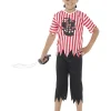 Smiffys Déguisement Pirate Garçon (haut, Pantalon, Bandana Et Cache-oeil) 1 Smiffys Déguisement Pirate Garçon (haut, Pantalon, Bandana Et Cache-oeil) -Robes D'Halloween Soldes Boutique deguisement pirate garcon haut pantalon bandana et cache oeil