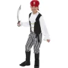 Smiffys Déguisement Pirate Garçon Noir Et Blanc (chemise, Pantalon, Sur-bottes, Foulard, Ceinture) 1 Smiffys Déguisement Pirate Garçon Noir Et Blanc (chemise, Pantalon, Sur-bottes, Foulard, Ceinture) -Robes D'Halloween Soldes Boutique deguisement pirate garcon noir et blanc chemise pantalon sur bottes foulard ceinture