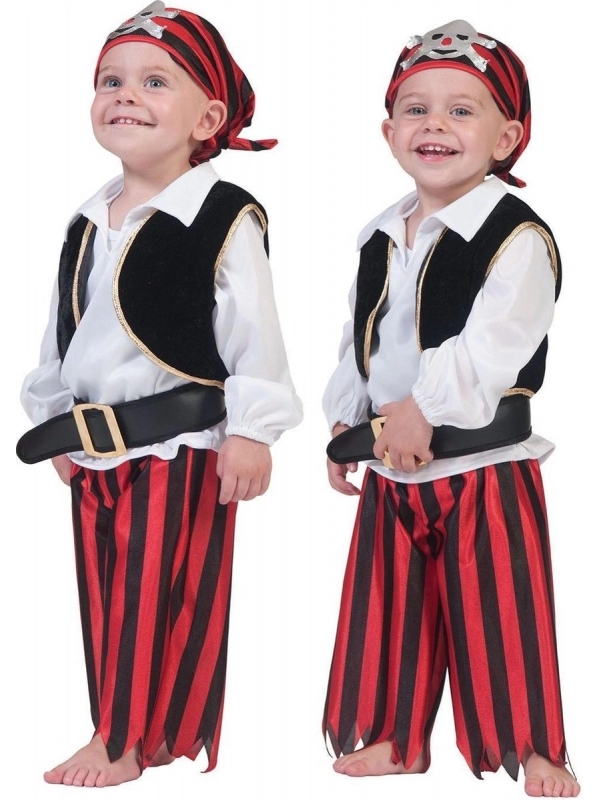 Déguisement Pirate Pour Bébé Du 3 Mois Au 2 Ans 4 Déguisement Pirate Pour Bébé Du 3 Mois Au 2 Ans – Image 2
