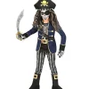 WIDMANN Déguisement Pirate Squelette, Garçon (panoplie Complète) -Robes D'Halloween Soldes Boutique deguisement pirate squelette garcon panoplie complete