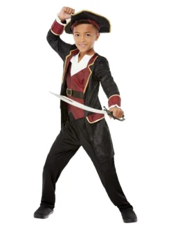 Smiffys Déguisement Pirate Swashbuckler De Luxe Enfant -Robes D'Halloween Soldes Boutique deguisement pirate swashbuckler de luxe enfant 2
