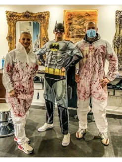 Smiffys Déguisement Scientifique Sanguinaire Adulte (combinaison, Lunette) 7 Smiffys Déguisement Scientifique Sanguinaire Adulte (combinaison, Lunette) -Robes D'Halloween Soldes Boutique deguisement scientifique sanguinaire adulte combinaison lunette 2