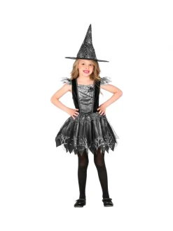 WIDMANN Déguisement Sorcière Fille- Robe Tutu, Chapeau 2 Au 13 Ans -Robes D'Halloween Soldes Boutique deguisement sorciere fille robe tutu chapeau 2 au 13 ans 3