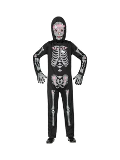 WIDMANN Déguisement Squelette Brillant (combinaison, Masque Avec Capuche) 8 WIDMANN Déguisement Squelette Brillant (combinaison, Masque Avec Capuche) -Robes D'Halloween Soldes Boutique deguisement squelette brillant combinaison masque avec capuche 2