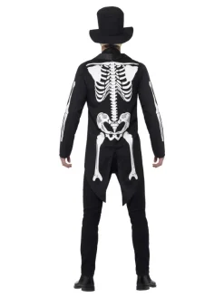Smiffys Déguisement Squelette Senor Jour Des Morts Homme (veste, Fausse Chemise, Cravate, Chapeau, Masque Latex) 7 Smiffys Déguisement Squelette Senor Jour Des Morts Homme (veste, Fausse Chemise, Cravate, Chapeau, Masque Latex) -Robes D'Halloween Soldes Boutique deguisement squelette senor jour des morts homme veste fausse chemise cravate chapeau masque latex 2