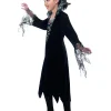 Smiffys Déguisement Vampire Araignée Fille Robe à Col Haut, Noir Et Argent) 2 Smiffys Déguisement Vampire Araignée Fille Robe à Col Haut, Noir Et Argent) -Robes D'Halloween Soldes Boutique deguisement vampire araignee fille robe a col haut noir et argent
