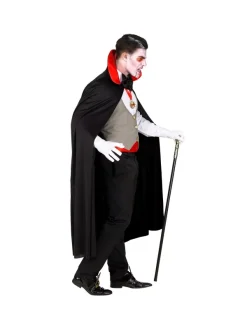 WIDMANN Déguisement Vampire Enfant (gilet, Ceinture, Noeud Papillon, Collier Avec Médaillon, Gants, Cape) -Robes D'Halloween Soldes Boutique deguisement vampire enfant gilet ceinture noeud papillon collier avec medaillon gants cape 2