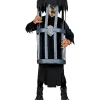 WIDMANN Déguisement Zombie En Cage Pour Adulte -Robes D'Halloween Soldes Boutique deguisement zombie en cage pour adulte