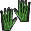 Gants Mains De Sorcières 3D Verts