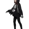 Smiffys Kit Enfant Squelette (cape Et Gants) -Robes D'Halloween Soldes Boutique kit enfant squelette cape et gants