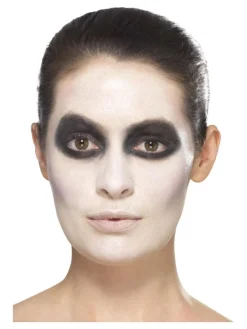 Smiffys Kit Maquillage Arlequin (Peinture Visage, Faux-cils, Bijoux Autocollants, Applicateur) -Robes D'Halloween Soldes Boutique kit maquillage arlequin peinture visage faux cils bijoux autocollants applicateur 4