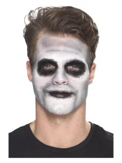 Smiffys Kit Maquillage Clown De La Mort (transferts, Latex Liquide, Nez, Peinture Et Applicateurs) 12 Smiffys Kit Maquillage Clown De La Mort (transferts, Latex Liquide, Nez, Peinture Et Applicateurs) -Robes D'Halloween Soldes Boutique kit maquillage clown de la mort transferts latex liquide nez peinture et applicateurs 3