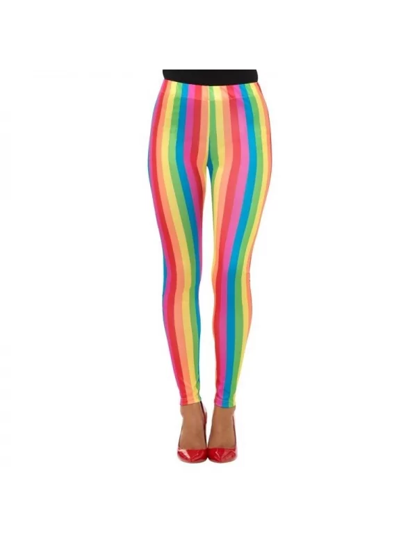 Smiffys Leggings Adulte Arc-en-ciel 3 Smiffys Leggings Adulte Arc-en-ciel