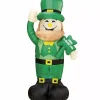WIDMANN Leprechaun St-Patrick Gonflable & Lumineux 150 Cm - Pour Usage Intérieur Et Extérieur -Robes D'Halloween Soldes Boutique leprechaun st patrick gonflable lumineux 150 cm pour usage interieur et exterieur
