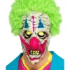Smiffys Masque Intégral Clown Avec Cheveux (effet Néon UV) 1 Smiffys Masque Intégral Clown Avec Cheveux (effet Néon UV) -Robes D'Halloween Soldes Boutique masque integral clown avec cheveux effet neon uv