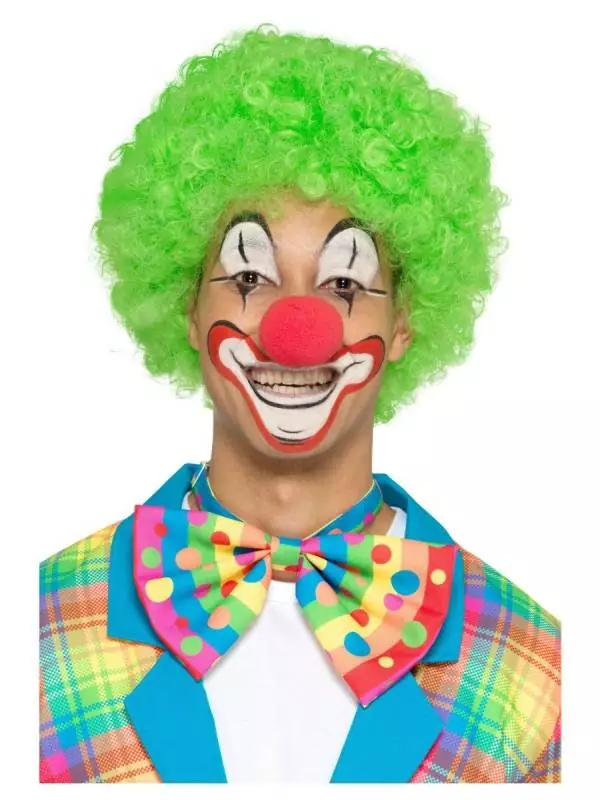 Smiffys Nœud Papillon Clown, Néon 2 Smiffys Nœud Papillon Clown, Néon