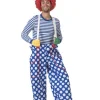 Pantalon De Clown Homme Avec Bretelles -Robes D'Halloween Soldes Boutique pantalon de clown homme avec bretelles