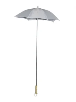 Parapluie Clown Ou Carnaval Dunkerque Blanc/gris - 105 Cm
