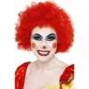 Smiffys Perruque Clown Fou Rouge