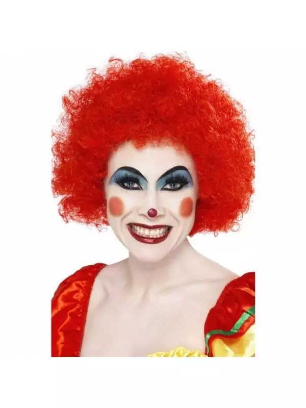 Smiffys Perruque Clown Fou Rouge 3 Smiffys Perruque Clown Fou Rouge