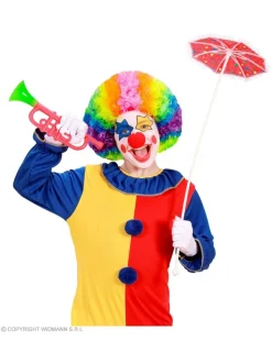 WIDMANN Perruque Clown Multicolore 5 WIDMANN Perruque Clown Multicolore -Robes D'Halloween Soldes Boutique perruque clown multicolore 1