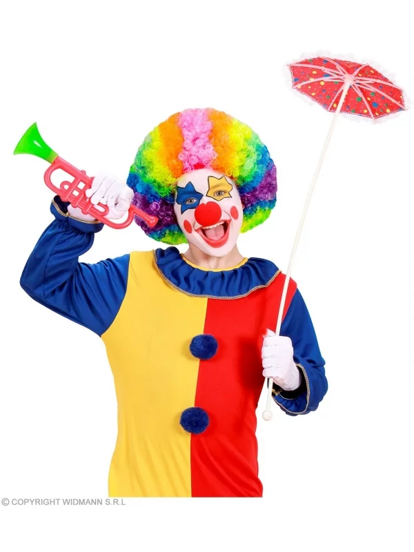 WIDMANN Perruque Clown Multicolore 4 WIDMANN Perruque Clown Multicolore – Image 2