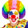WIDMANN Perruque Clown Multicolore -Robes D'Halloween Soldes Boutique perruque clown multicolore