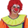 Perruque De Clown En Laine Rouge Ou Bleu