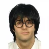 Smiffys Perruque écolier Avec Lunettes -Robes D'Halloween Soldes Boutique perruque ecolier avec lunettes