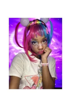 Smiffys Perruque Femme Manic Panic (Rose Et Bleue) 7 Smiffys Perruque Femme Manic Panic (Rose Et Bleue) -Robes D'Halloween Soldes Boutique perruque femme manic panic rose et bleue 2