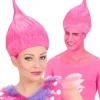 WIDMANN Perruque Troll Adulte Rose Ou Bleu