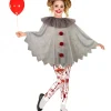 WIDMANN Poncho Clown Vintage Halloween Enfant