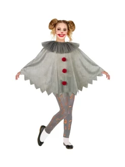 WIDMANN Poncho Clown Vintage Halloween Enfant -Robes D'Halloween Soldes Boutique poncho clown vintage halloween enfant 2