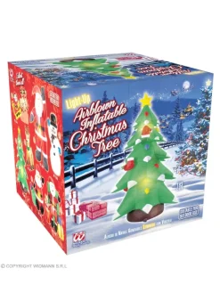 WIDMANN Sapin De Noël Gonflable Et Lumineux De 183 Cm -Robes D'Halloween Soldes Boutique sapin de noel gonflable et lumineux de 183 cm 2
