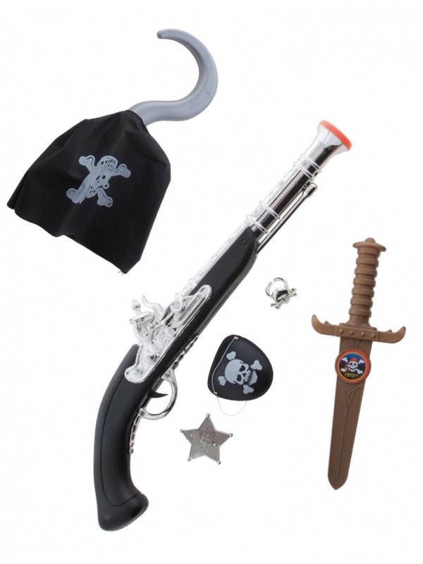 Set Accessoires Pirate Enfant 6 Pièces 3 Set Accessoires Pirate Enfant 6 Pièces