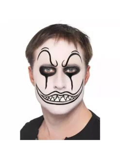 Smiffys Set Maquillage Clown (maquillage Visage, Nez Rouge, Crayons Et éponge) -Robes D'Halloween Soldes Boutique set maquillage clown maquillage visage nez rouge crayons et eponge 2