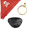 WIDMANN Set Pirate (bandana, Cache-oeil, Boucle D'oreille) -Robes D'Halloween Soldes Boutique set pirate bandana cache oeil boucle d oreille