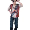 T-shirt 3 D Pirate Enfant 3/4 Au 4/5 Ans -Robes D'Halloween Soldes Boutique t shirt 3 d pirate enfant 34 au 45 ans