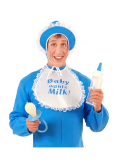 WIDMANN Tétine Géante De Bébé Rose Ou Bleu -Robes D'Halloween Soldes Boutique tetine geante de bebe rose ou bleu 3