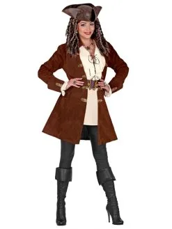 Robes D'Halloween Soldes Boutique -Robes D'Halloween Soldes Boutique veste pirate femme en suedine du s au xl 1